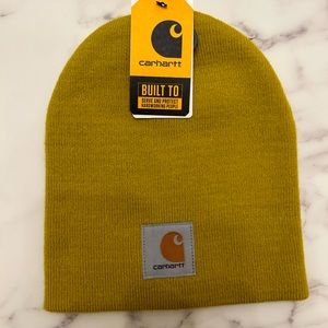 NWT Mustard Yellow Carhartt Beanie